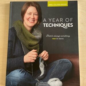 A Year of Techniques Knitting Pattern Book